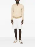 Бомбер на молнии Kiton, бежевый - фото 3