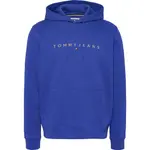 Худи Tommy Jeans Reg Linear Gold, синий - фото
