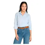 Рубашка с длинным рукавом Timberland Oxford, синий - фото