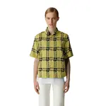 Женская рубашка UNIQLO, горчичный - фото 5