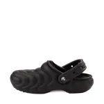 Сабо Crocs Classic Lined Overpuff Clog, черный - фото