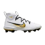 Кроссовки Nike Alpha Huarache NXT MCS, White Metallic Gold - фото