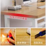 Стол компьютерный 120x60x75 см, черный, с подъемником 25 мм - фото 4