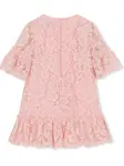 Платье с оборками Dolce & Gabbana Kids, розовый - фото 2
