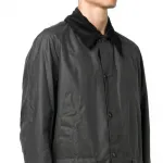 Вощеная рубашка-куртка Ashby Barbour, темный серый - фото 8