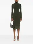 Платье миди D-Wavya DIESEL, зеленый - фото 2