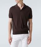 Хлопковая поло Loro Piana, Pale Leaf - фото 3