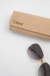 Солнцезащитные очки Chloe, золотой - фото 4