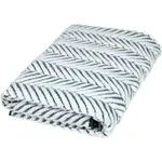 Полотенце для душа Sensual 9002 в стиле косы Ross, Moosgrün / weiß - фото