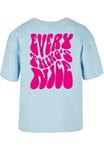 Футболка Mister Tee Shirt Everything s Nice, светло-синий - фото 3