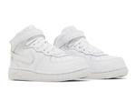 Кроссовки Nike Air Force 1 Mid TD 'Triple White', белый - фото 9
