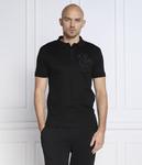 Поло мужское Boss Green с вышивкой, черный - фото 3