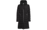 Пуховик женский черный Moncler - фото