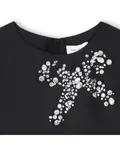 Детское платье черного цвета с коротким рукавом Marc Jacobs - фото 3