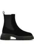 Ботинки челси с эластичными вставками Hogan, черный - фото