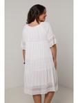 Платье до колена Curvy Lady, белый - фото 4
