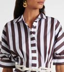 Мини-платье из хлопка в полоску Pippa Rebecca Vallance, Stripe - фото 4