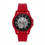 Мужские часы ARMANI EXCHANGE, red strap - фото 4