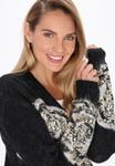 Кардиган usha Cardigan, Black Beige/Black - фото 4