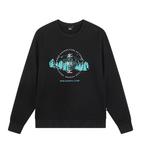 Свитшот унисекс Mizuno, черный - фото