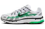 Nike P-6000 Кроссовки унисекс, Белый/Зеленый - фото
