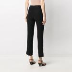 Укороченные зауженные брюки EMPORIO ARMANI, черный - фото 5