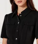 Платье с поясом Michael Kors, черный - фото 4