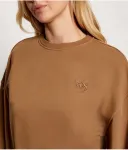 Толстовка Relaxed fit Pinko, коричневый - фото 4