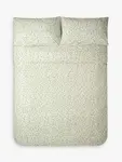 Комплект пододеяльников Jasper Conran London 200 Thread Count Mini Leaf Duvet, цвет spinach - фото 3