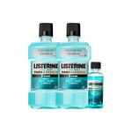 Listerine Ice Blue Zero Degrees ополаскиватель для рта 500мл*2+100мл - фото