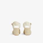 Кожаные эспадрильи marissa на танкетке Lk Bennett, желтый - фото 3