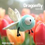 Плюшевый кулон Dragonfly высота 21см JBBCN - фото 5