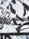Рюкзак со сплошным принтом Karl Lagerfeld Jeans, белый - фото 4