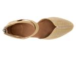 Сандалии Gentle Souls by Kenneth Cole Orya Wedge Sandal, Beige Raffia - фото 4