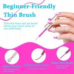 Набор гель-лаков для ногтей, 6 цветов Inna marka - фото 5