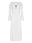 Платье макси с люверсами Krista PARAMIDONNA, белый - фото