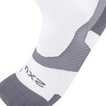 Носки 2XU Vectr Light Cusion Full Length Compression 2XU, White/Grey - фото 2