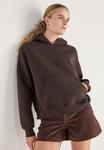 Толстовка Gina Tricot BASIC ORIGINAL HOODIE, Mole /Brown - фото