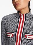 Balmain кардиган на молнии с монограммой, черный - фото 7
