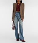 Лоферы пенни Laurent из кожи Saint Laurent, Rouge Vendome - фото 3