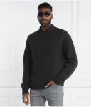 Свитер oversize fit Hugo, графитовый - фото 3