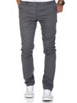Брюки чинос Amaci&Sons Slim Fit mit Stretch ATLANTA, темно серый - фото