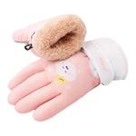 LINING Детские розовые перчатки из полиэстера, Pink - фото 2