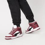 Кроссовки высокие Puma Rebound, бордовый - фото 2