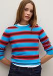 Джемпер PIOMBO STRIPED, Sky Blue/Red/Blue - фото 3