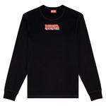 Футболка с длинным рукавом Diesel Just K2, черный - фото 3