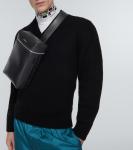 Кожаный рюкзак-трансформер Prada, черный - фото 3