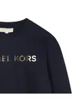 Хлопковая толстовка для девочки Michael Kors, черный - фото 3