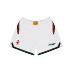 Повседневные шорты Li Ning, унисекс, белые, тонкие - фото