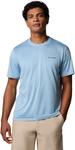 Футболка Columbia Men's Hike Crew, Ripple Blue - фото 5